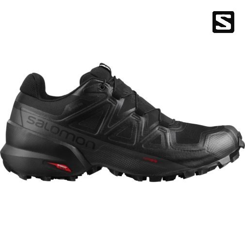 Tenis Para Trail Running Salomon Speedcross 5 GTX Hombre Negros | MX XTCA038